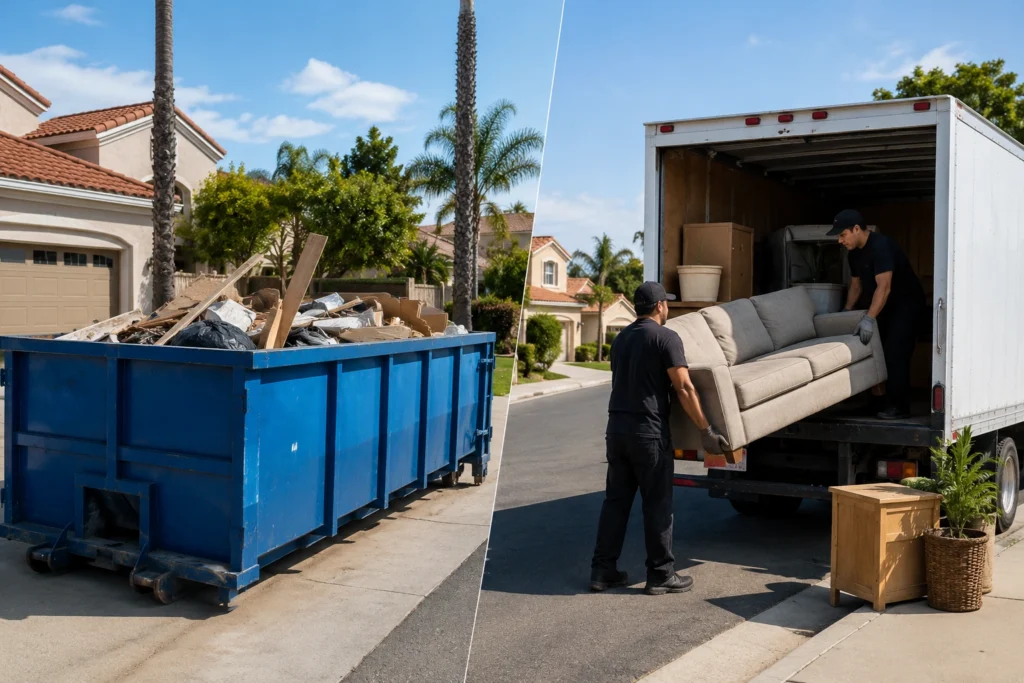 Dumpster Rental vs. Junk Removal Which Is Better for Your San Diego Project